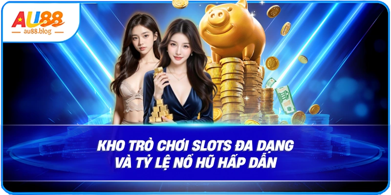 Kho trò chơi slots đa dạng